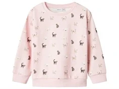 Name It sweatshirt ballerina med katteprint